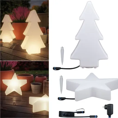 Produktbild von Paulmann Plug & Shine Weihnachts-Bundle Baum & Stern