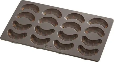 Produktbild von Famanu Silikonbackform - Braun - 30 cm