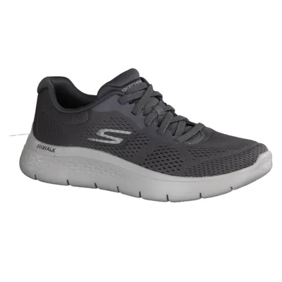Zdjęcie produktu dla Skechers Go Walk Flex 216486-GYC buty treningowe męskie, tekstylne, szary/charcoal - buty treningowe męskie / sznurowane, szare