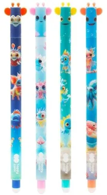 Produktbild von Radierbarer Kugelschreiber Aqua Cuties, 0,5 mm, blau (12 Stück) - GDD