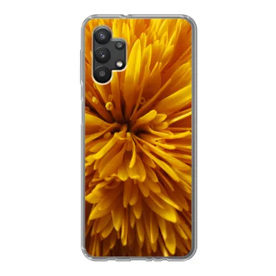 Produktbild von MuchoWow® Handyhülle Schutzhülle Hülle für Samsung Galaxy A32 5G Löwenzahn - Gelb - Abstrakt Silikon Softcase Handy Hülle - Softcase