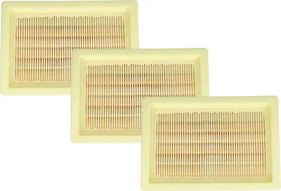 Produktbild von vhbw 3x Staubsaugerfilter Ersatz für Metabo 630175000 für Staubsauger - HEPA-Filter/Faltenfilter Weiß