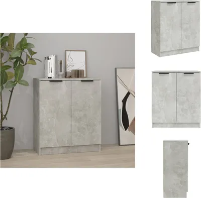 Produktbild von vidaXL Sideboard Betongrau 60x30x70 cm Holzwerkstoff -  Sideboards