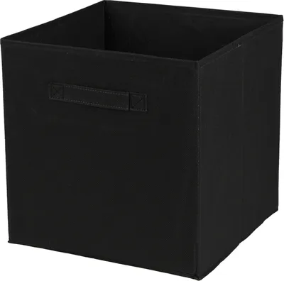 Produktbild von Aufbewahrungsbox Textil, schwarz 31x31x31cm