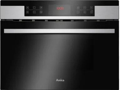 Produktbild von Amica - EBC 841 600 E - Kompakt-Einbau-Backofen mit Mikrowellenfunktion - Edelstahl