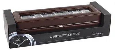Produktbild von Solidchoice – Uhrenkoffer, weiß, 36,5 x 14,5 x 9 cm