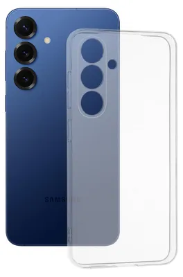 Zdjęcie produktu dla Techsuit Clear Silicone – etui na Samsung Galaxy S25 – przezroczyste