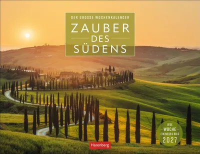 Produktbild von Harenberg Wochenkalender 2027 Zauber des Südens 39x30cm