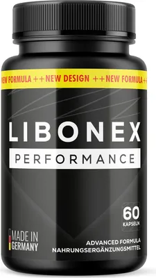 Produktbild von Libonex Kapseln - für den aktiven Mann - L-Arginin, L-Citrullin und Maca - 30 Kapseln