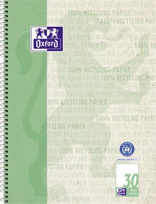 Obrázek produktu pro OXFORD 400159361 OXFORD Recyklovaný vysokoškolský blok A4 prázdný bez okraje
