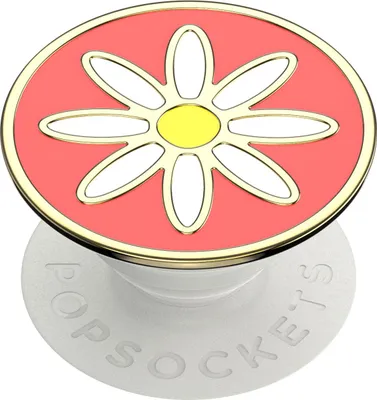 Immagine prodotto di PopSockets maniglia e cavalletto PopGrip 2gen. Smalto premium Quaint Daisy Coral