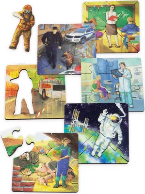 Produktbild von Vemkel Puzzle-Set „Berufe“