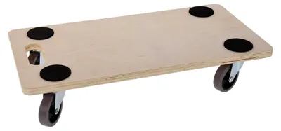 Produktbild von Möbeltransporter aus Holz 58x29cm 200kg Tragkraft
