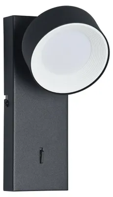 Immagine prodotto di Italux Lampada da parete a LED FONTEN Alluminio nero