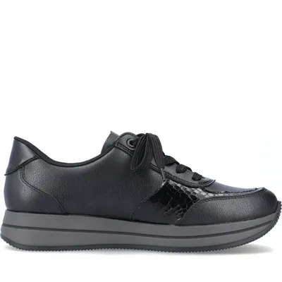 Image de Baskets Rieker pour femmes N4524-00 Couleur : noir Taille : 36