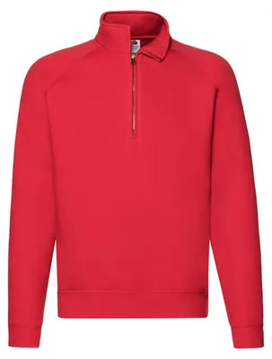 Immagine prodotto di Fruit of the Loom - Felpa con zip "Premium" da uomo FK2327 (M) (rosso)