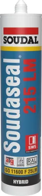 Immagine prodotto di SOUDASEAL 215LM cartuccia sigillante 290ml grigio cemento