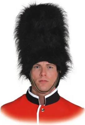 Produktbild von Fellmütze Garde Soldat Tommy KW 62 cm 40 cm hoch für Herren