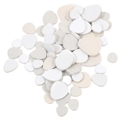 Mosaiksteine, Keramik, 500 g, unregelmäßige Form, DIY-Bastelbedarf