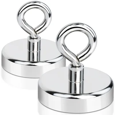 Produktbild von 2 Stück Extra starke Neodym-Magnete 60 mm