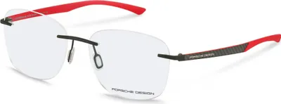 Produktbild von Porsche Design P8774 Black/red 54/16/145 Herren Brillen