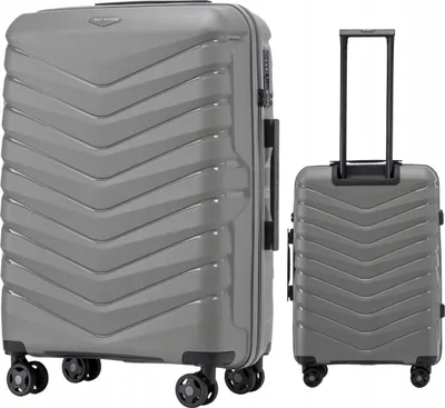 Produktbild von Wings Mittlere Hartschalenkoffer TSA Dunkelgrau 24" 63L Polypropylen