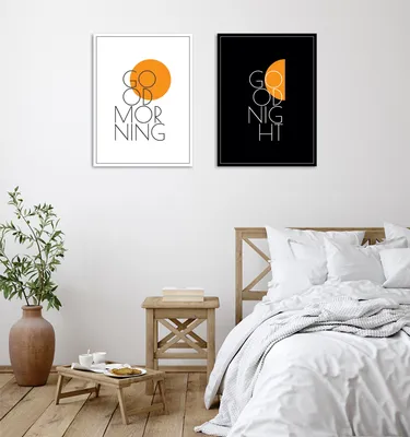 Produktbild von Wallity, IDC01- GWN1394, Bunt, Leinwandbilder, 30 x 40 cm, 60% Baumwolle / 40% Polyester