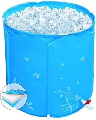 Produktbild von Aufblasbare Badewanne 71 cm für Eistauchbad, Tragbar, Leicht & Schnell aufzubauen