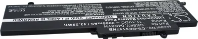 Produktbild von TECHTEK Laptop Akkus Kompatibel mit [DELL] INS13WD-3308T, INS13WD-3508T, INS13WD-3608T, INS13WD-4308T, INS13WD-4508T, INS13WD-5508T, Inspiron 11  315