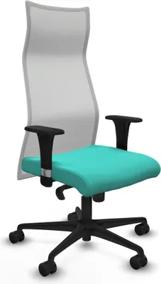 Image de Chaise de bureau Piqueras y Crespo B1C036N turquoise