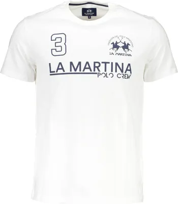 Immagine prodotto di LA MARTINA T-shirt uomo tessile bianco SF21492 - Taglia: XL