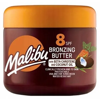 Productafbeelding van Malibu Bronzing Butter SPF8 bruiningsversnellende boter 300 ml