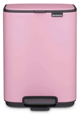 Productafbeelding van Brabantia Bo, 4 liter, Rechthoekig, RVS, Roze, Met pedaal, België