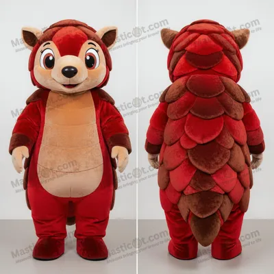 Obrázok produktu pre Mascotte MASTICOT, pangolín s červenými šupinami