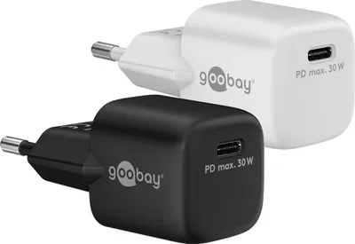 Immagine prodotto di Goobay 59716 caricabatterie per dispositivi mobili Smartphone, Tablet Bianco AC Ricarica rapida Indoor