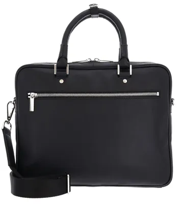 Imagen del producto de LEONHARD HEYDEN Cuero maletín bolsa de ordenador portátil con compartimento para ordenador portátil Montreal RV-Aktenmappe 1 Fach 7211 Schwarz