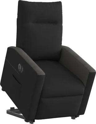 Produktbild von vidaXL Relaxsessel mit Aufstehhilfe Elektrisch Schwarz Stoff