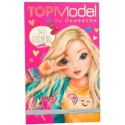 Produktbild von DEPESCHE Top Model Stickerblock 0 0 0