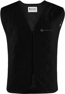 Image de INUTEQ Bodycool Basic - Gilet de refroidissement - Fonctionne avec de l'eau - Léger - Jusqu'à 8 heures de refroidissement - Noir - Taille L