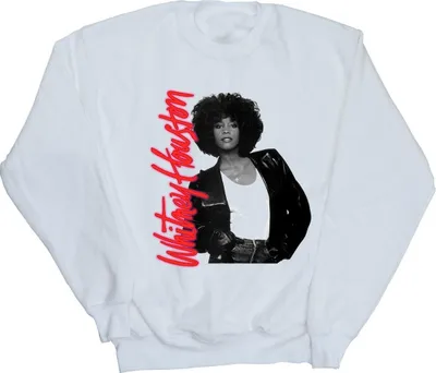 Produktbild von Whitney Houston - "Whitney" Sweatshirt für Herren BI48306 (M) (Weiß)