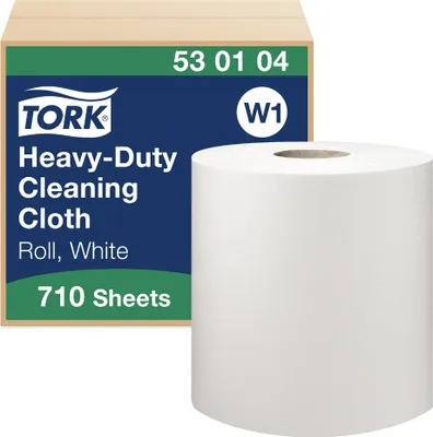 Produktbild von TORK Mehrzweck-Putzrolle 1-lagig weiß 270 m - extra stark