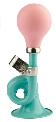 Produktbild von Radsporthorn Lure Pexkids - grün mit rosa Kugel