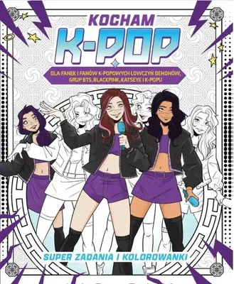 Obrázok produktu pre Kocham k-pop. Super zadania i kolorowanki - praca zbiorowa