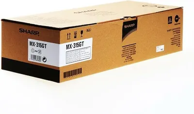 Produktbild von Sharp MX315GT, 27500 Seiten, Schwarz, 1 Stück(e)