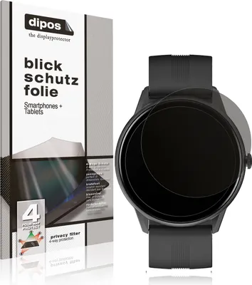 Produktbild von Blickschutzfolie für Lytimes  1,3 Zoll Smartwatch matt Schutzfolie Folie Display Schutz dipos