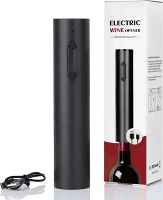 Produktbild von INF Elektrischer Weinöffner: Müheloses Entkorken, USB-Aufladung für Zuhause