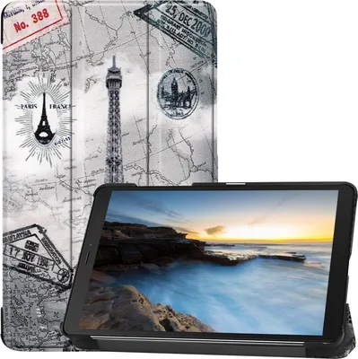 Obrázek produktu pro Ochranný kryt pro Samsung Galaxy Tab A 8 SM-T290 SM-T295 8,0" Slim Case pouzdro s funkcí stojánku a automatického uspání/probuzení