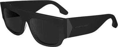 Image de Victoria Beckham - Lunettes de soleil à motif contrasté pour femme SY3697 (taille unique) (Noir)