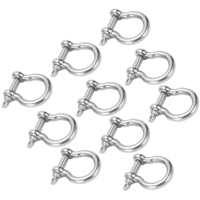 Zdjęcie produktu dla Szekla dziobowa, szekla ładunkowa, metalowa szekla D, szekla kotwiczna, szekla ładunkowa D, szekla kotwiczna D