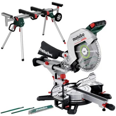 Produktbild von Metabo Akku Kappsäge KGS 18 LTX BL 305 + Untergestell KSU 251